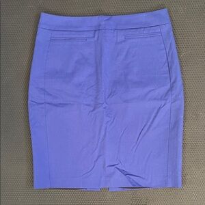 Vintage Le Chateau Royal Blue Pencil Skirt Sz7/8